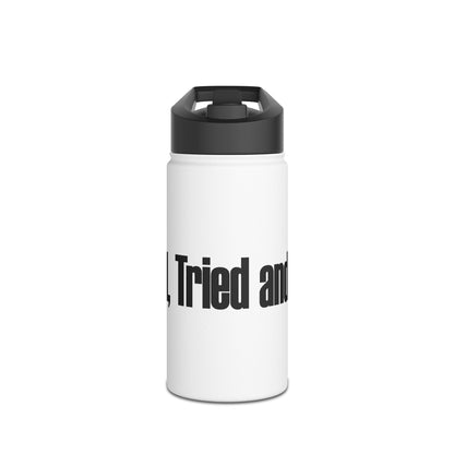 Stylish Stainless Steel Water Bottle, Reusable Hydration Container, Eco-Friendly Drinkware, Gift for Fitness Lovers, Motivational Travel Mug