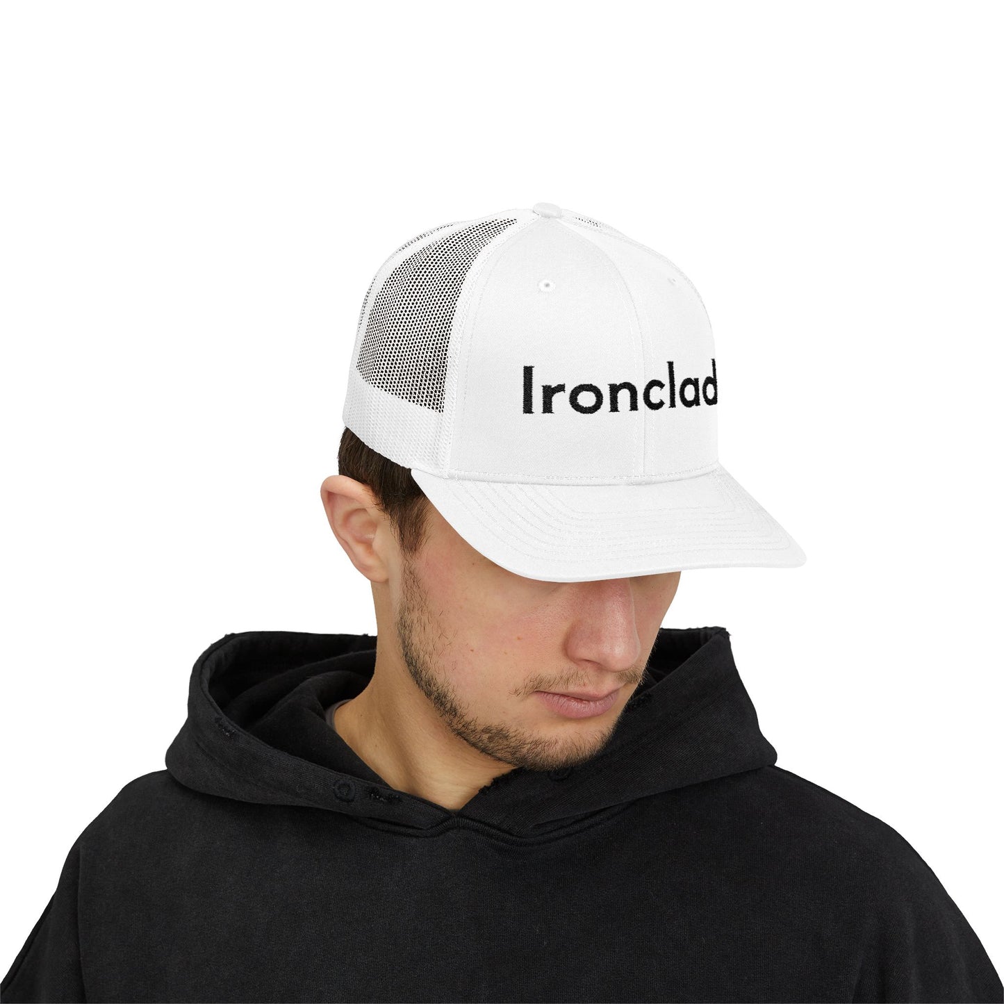 Ironclad Snapback Trucker Cap - Stylish Summer Hat, Casual Wear, Outdoor Events, Sports, Gift for Him/Her