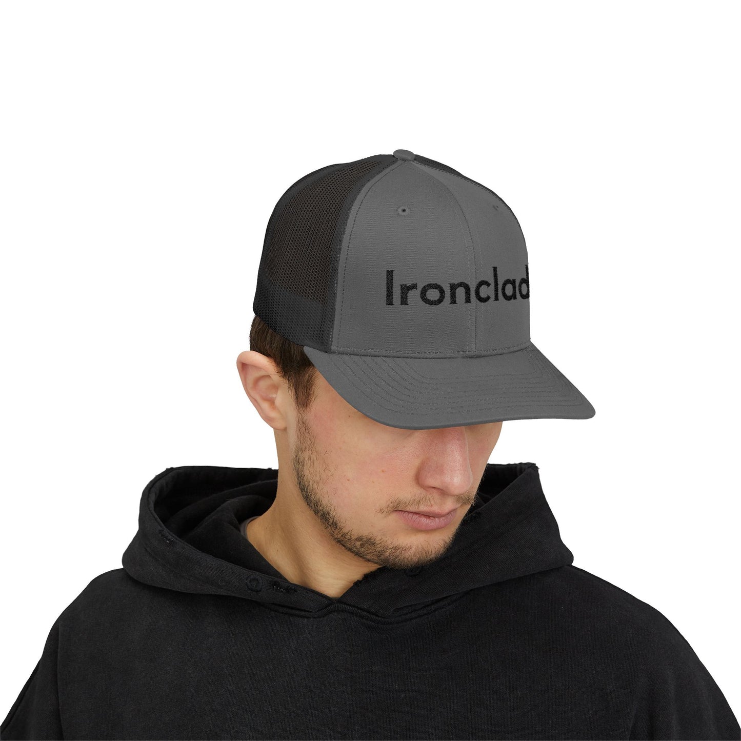 Ironclad Snapback Trucker Cap - Stylish Summer Hat, Casual Wear, Outdoor Events, Sports, Gift for Him/Her