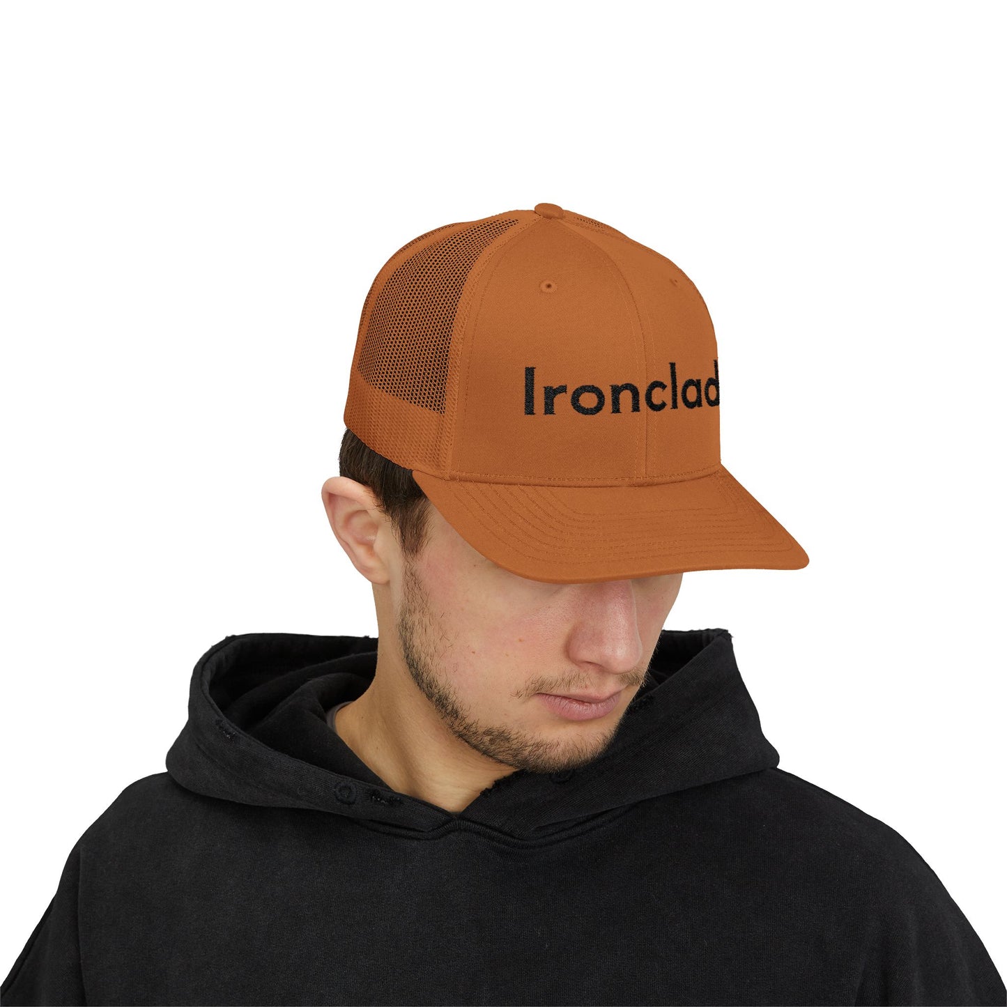 Ironclad Snapback Trucker Cap - Stylish Summer Hat, Casual Wear, Outdoor Events, Sports, Gift for Him/Her