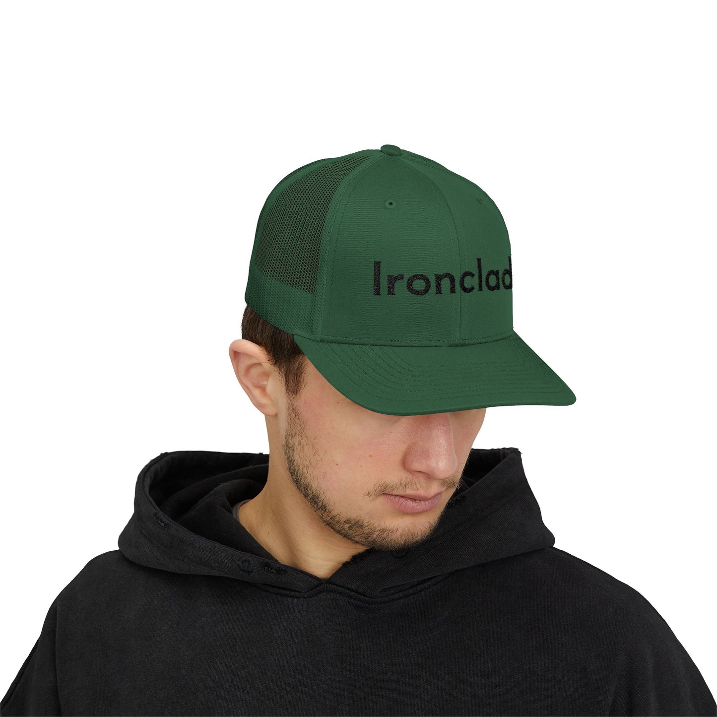 Ironclad Snapback Trucker Cap - Stylish Summer Hat, Casual Wear, Outdoor Events, Sports, Gift for Him/Her