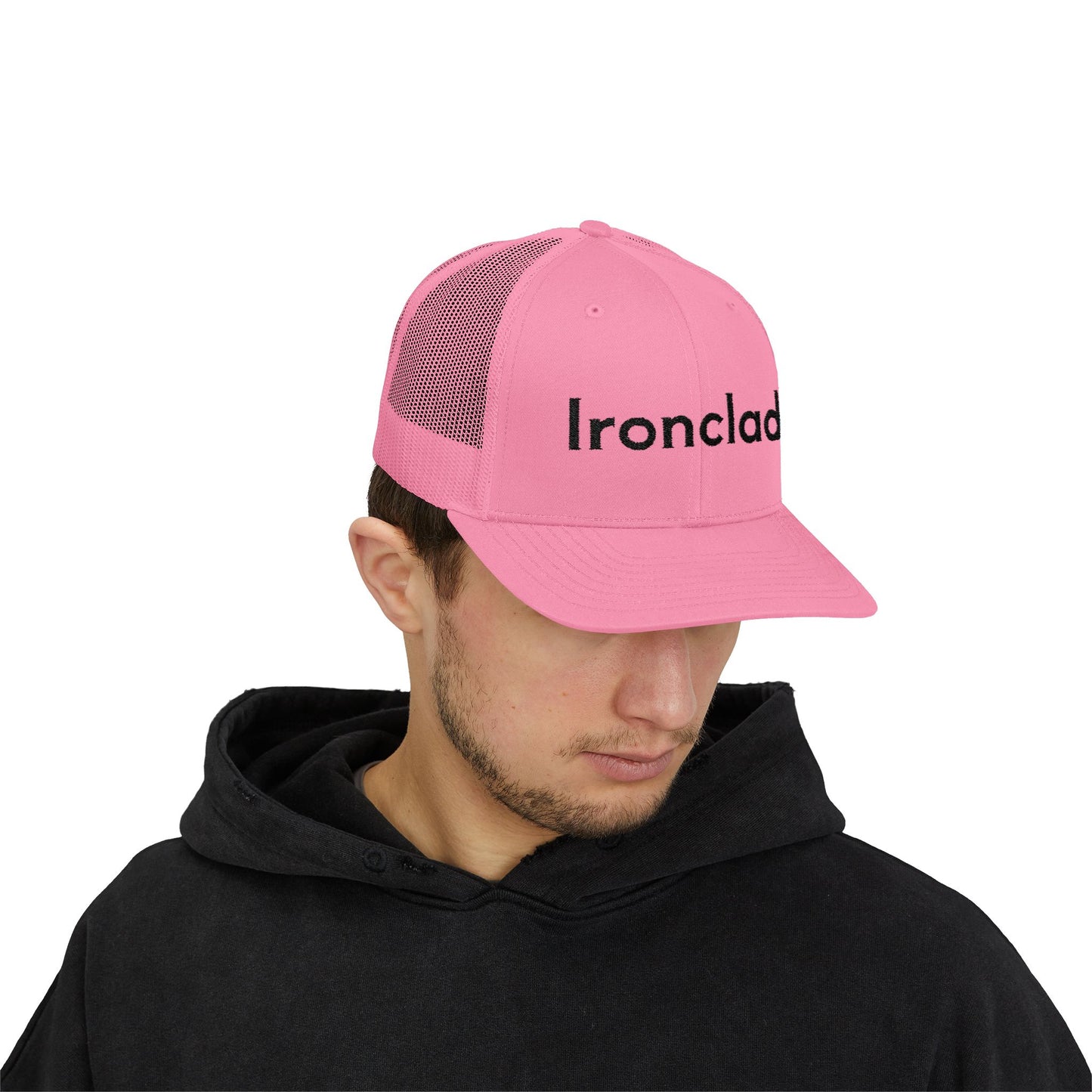 Ironclad Snapback Trucker Cap - Stylish Summer Hat, Casual Wear, Outdoor Events, Sports, Gift for Him/Her