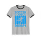 Soccer Therapy Unisex Cotton Ringer T-Shirt - Casual Tee for Athletes, Soccer Lovers, Sports Fans, Workout Gift, Fitness Apparel