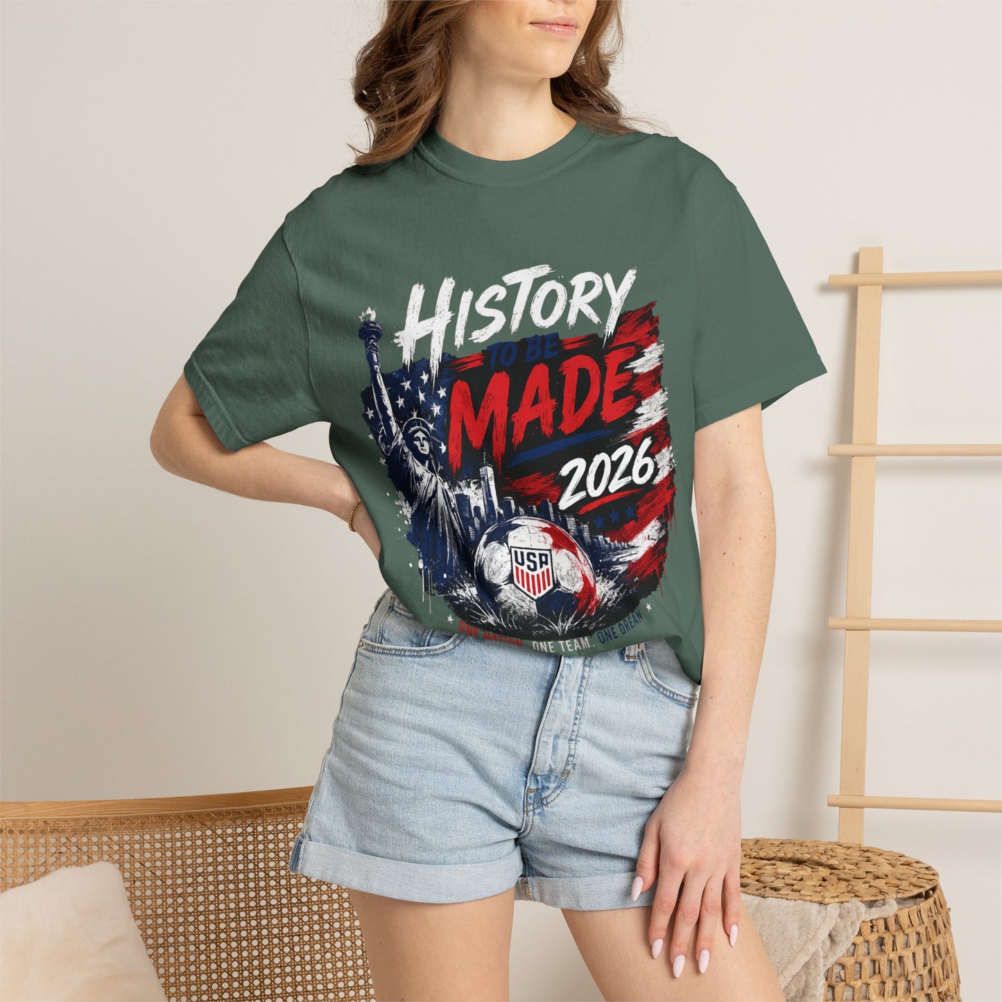 History Made 2026 T-Shirt — USA Soccer Patriotic Tee
