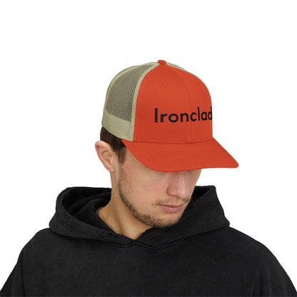 Ironclad Snapback Trucker Cap - Stylish Summer Hat, Casual Wear, Outdoor Events, Sports, Gift for Him/Her