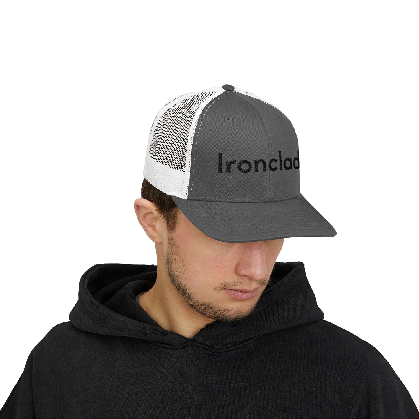 Ironclad Snapback Trucker Cap - Stylish Summer Hat, Casual Wear, Outdoor Events, Sports, Gift for Him/Her