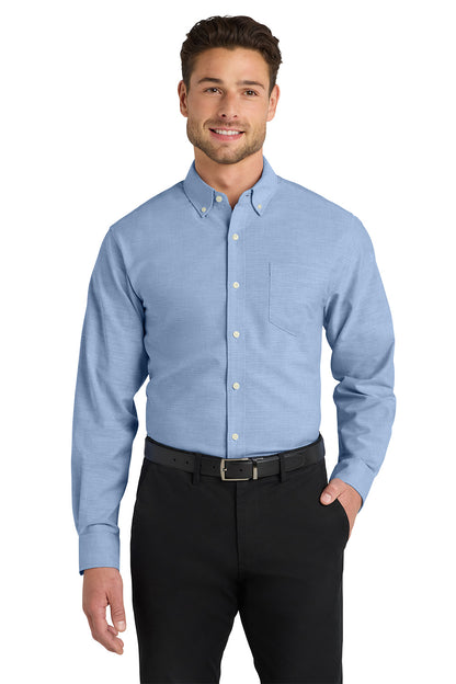 Port Authority® Untucked Fit SuperPro™ Oxford Shirt